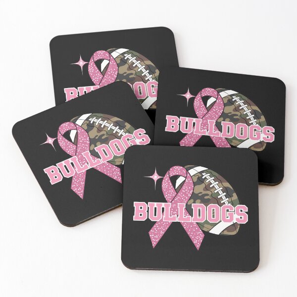 Item preview, Bulldogs for the cure pink ribbon  designed and sold by TrinaEspinoza.