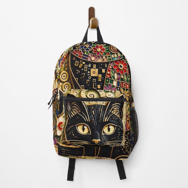 Item preview, Klimt Cat in Flower Garden designed and sold by Vicky Brago-Mitchell®.