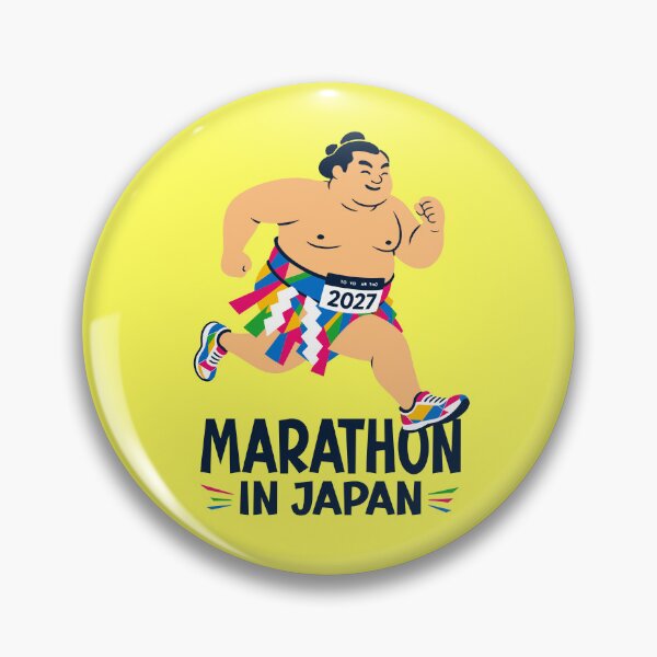 Item preview, funny Im running Tokyo Marathon sumo Runner  designed and sold by Colorfulman.