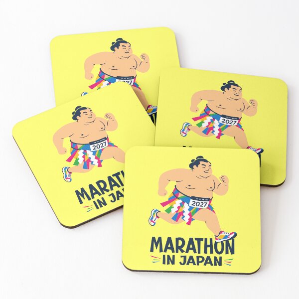 Item preview, funny Im running Tokyo Marathon sumo Runner  designed and sold by Colorfulman.