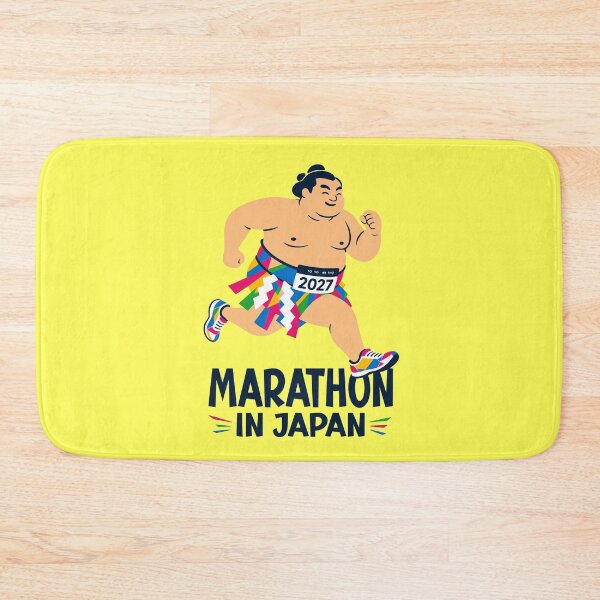 Item preview, funny Im running Tokyo Marathon sumo Runner  designed and sold by Colorfulman.