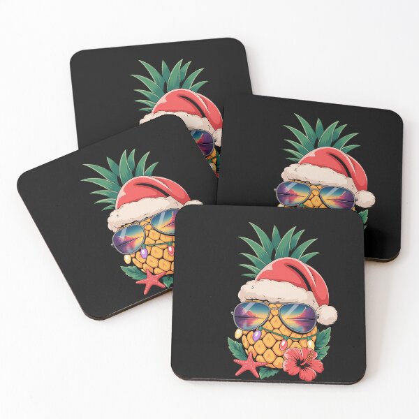 Item preview, Christmas In July Pineapple Merry Christmas designed and sold by TrinaEspinoza.