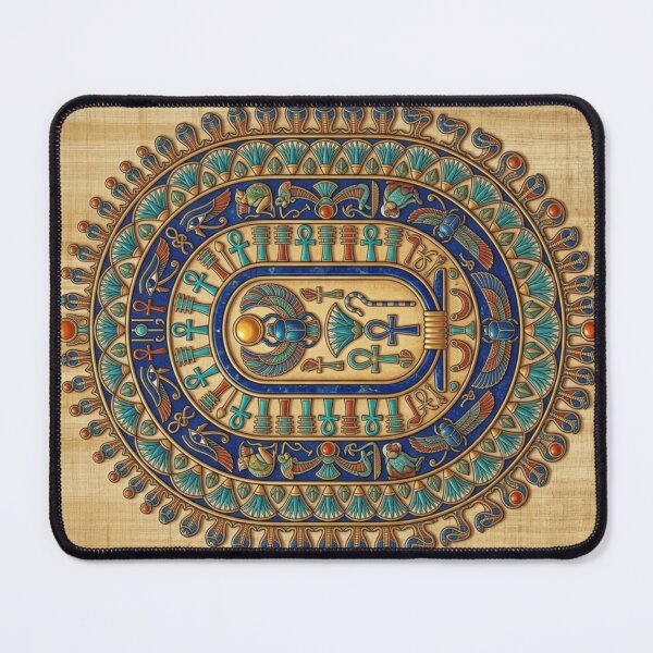 Item preview, Ultimate Ancient Egyptian Mythology Collection - Vintage Papyrus Royal Cartouche Amulet, Cyberpunk Nile & Sci-Fi Cosmic Pharaoh Graphics Bundle designed and sold by Queen Cleopatra.