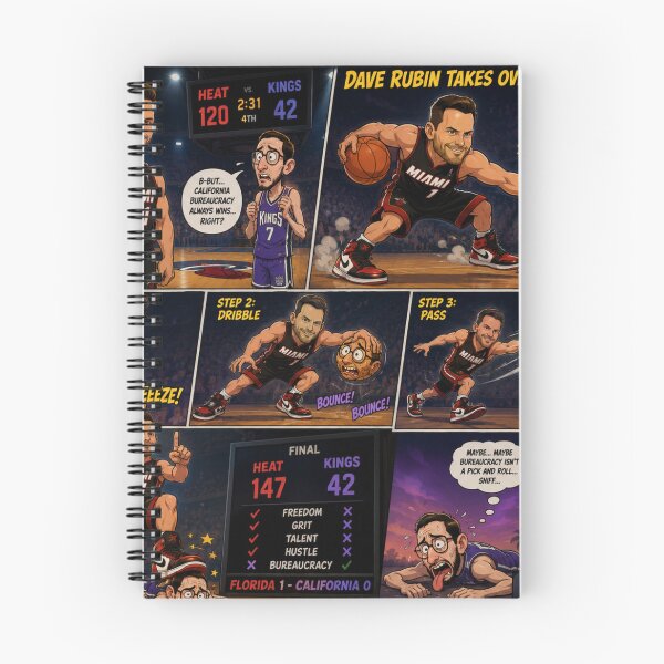 Item preview, Political Basketball Showdown: Dave Rubin Vs. Scott Weiner designed and sold by Uniqueartai.