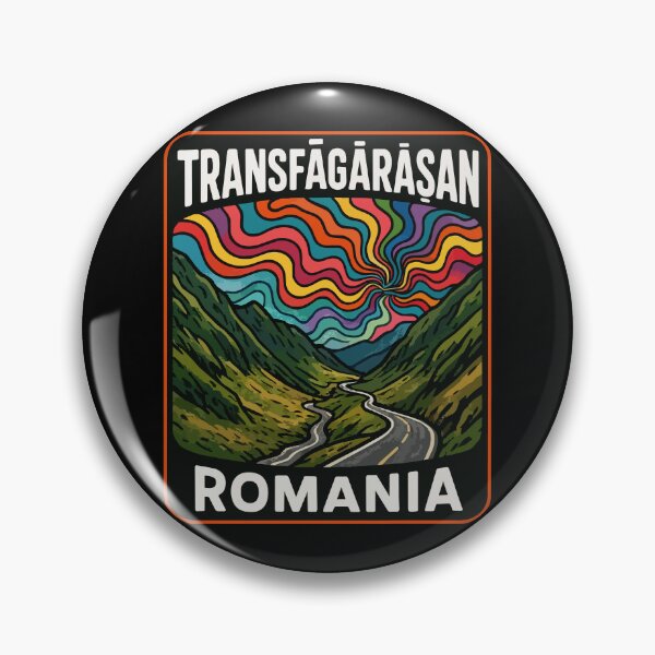 Item preview, Transfagarasan Highway Romania Trippy designed and sold by TomFrontierArt.