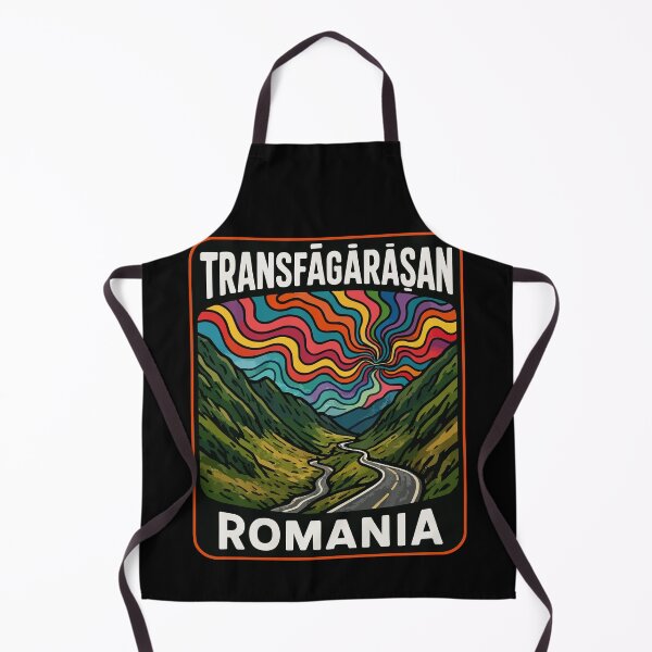 Item preview, Transfagarasan Highway Romania Trippy designed and sold by TomFrontierArt.