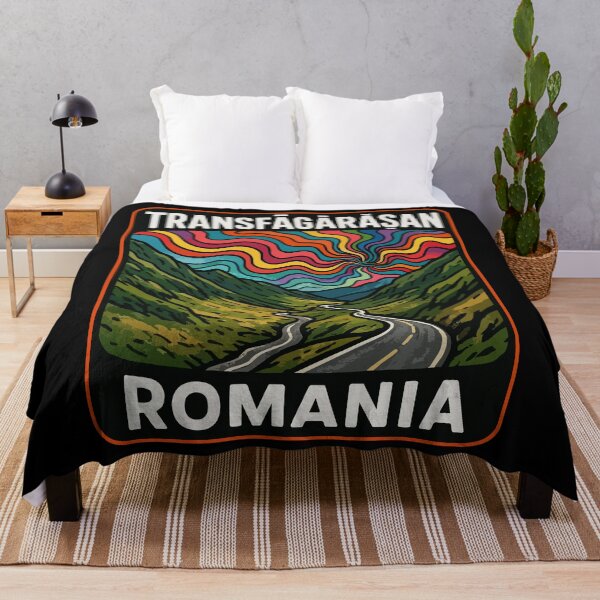Item preview, Transfagarasan Highway Romania Trippy designed and sold by TomFrontierArt.
