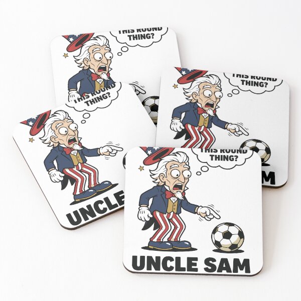 Item preview, Uncle Sam Discovers Soccer — V3 designed and sold by 1RSN.
