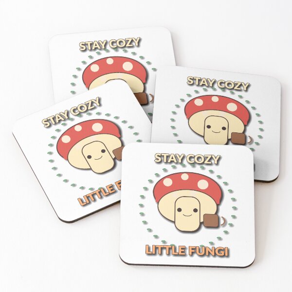 Item preview, Stay Cozy Little Fungi designed and sold by Cozy Oddities Studio.