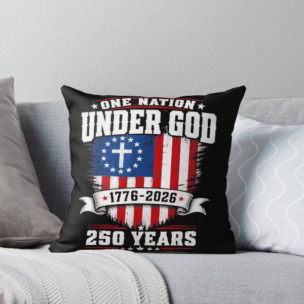 Item preview, One Nation Under God 1776-2026 250 Years American Patriot Christian Anniversary designed and sold by QuentinHarrow.