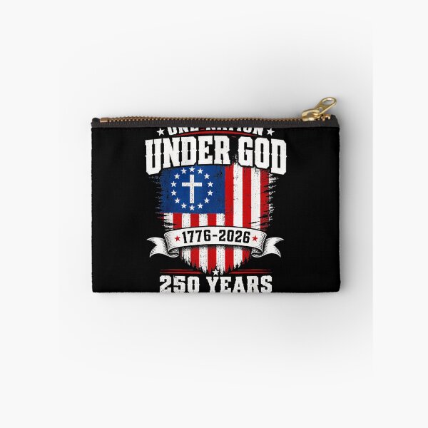 Item preview, One Nation Under God 1776-2026 250 Years American Patriot Christian Anniversary designed and sold by QuentinHarrow.