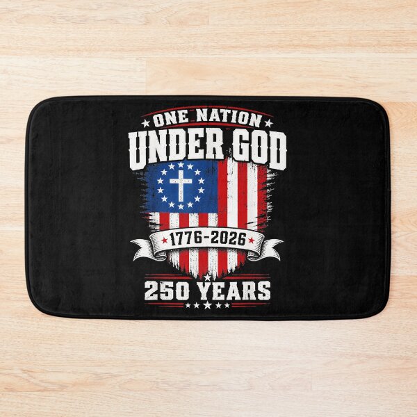 Item preview, One Nation Under God 1776-2026 250 Years American Patriot Christian Anniversary designed and sold by QuentinHarrow.