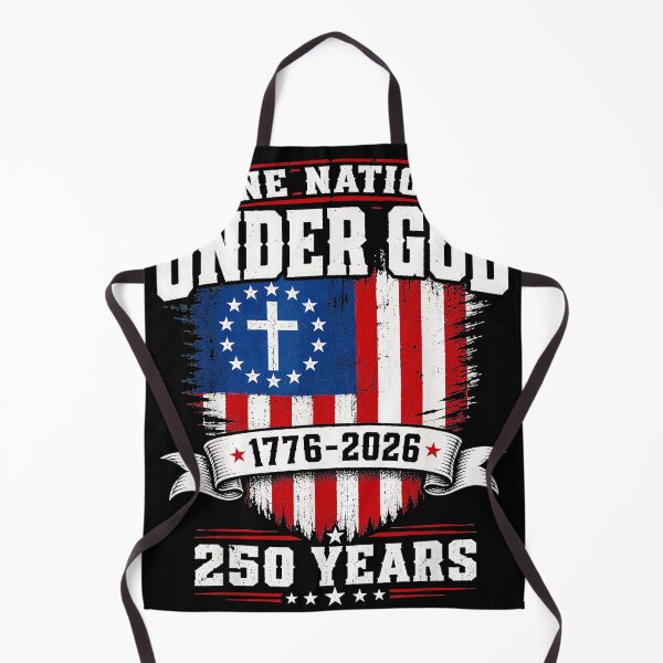 Item preview, One Nation Under God 1776-2026 250 Years American Patriot Christian Anniversary designed and sold by QuentinHarrow.