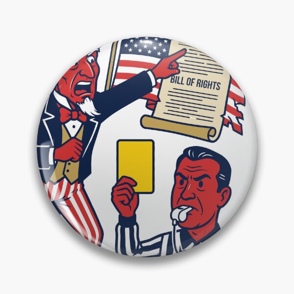 Item preview, Yellow Card Uncle Sam Appeals to Constitution V2 designed and sold by 1RSN.