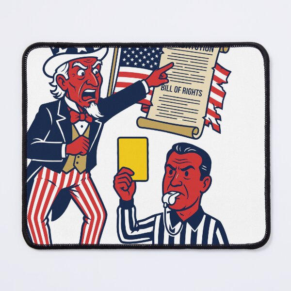 Item preview, Yellow Card Uncle Sam Appeals to Constitution V2 designed and sold by 1RSN.
