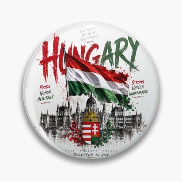 Item preview, Hungary Forever – Patriotic Spirit of the Nation designed and sold by Countries&Cities Shop.