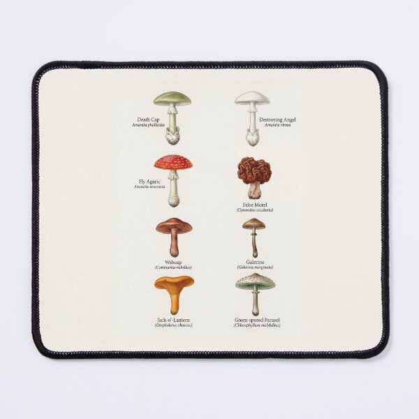 Item preview, Poisonous Mushrooms designed and sold by ArunDandiboina.