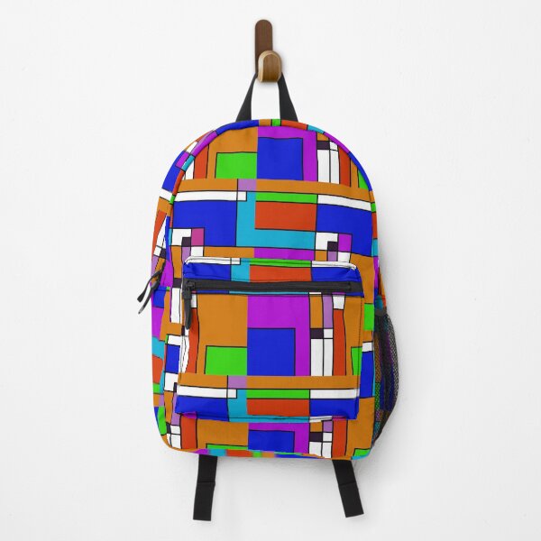 Item preview, Bold Geometric Abstract Pattern | Retro Modern Bauhaus Color Block Design designed and sold by Mohng Talulenz.