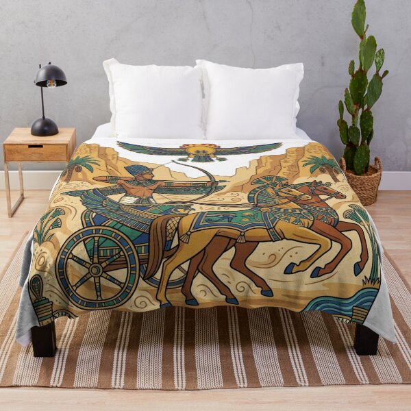Item preview, Ultimate Ancient Egyptian Mythology Mega Collection - Vintage Chariot Warfare, Cyberpunk Nile & Sci-Fi Cosmic Pharaoh Graphics Bundle designed and sold by Queen Cleopatra.