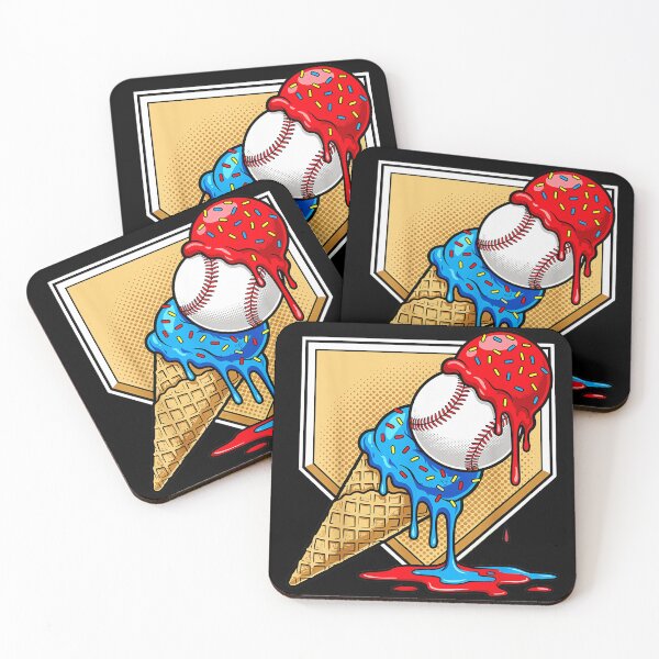 Item preview, Baseball Ice Cream Lover designed and sold by QuentinHarrow.
