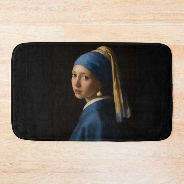 Item preview, Girl With A Pearl Onion | Funny Vermeer Art Parody designed and sold by Verdant Rose Studio.