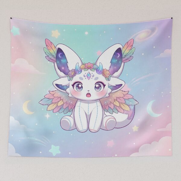 Item preview, Surprised Moonwing Plushie designed and sold by StarlitNest.