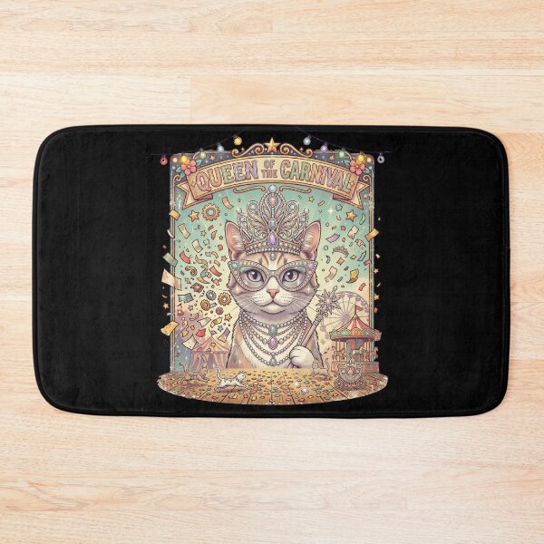 Item preview, Cute Circus Cat Queen Carnival Lover Feminine Festival Gift designed and sold by Im-Ara.