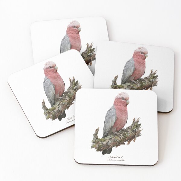 Item preview, Galah Parrot on Rustic Branch designed and sold by Takeda-art.