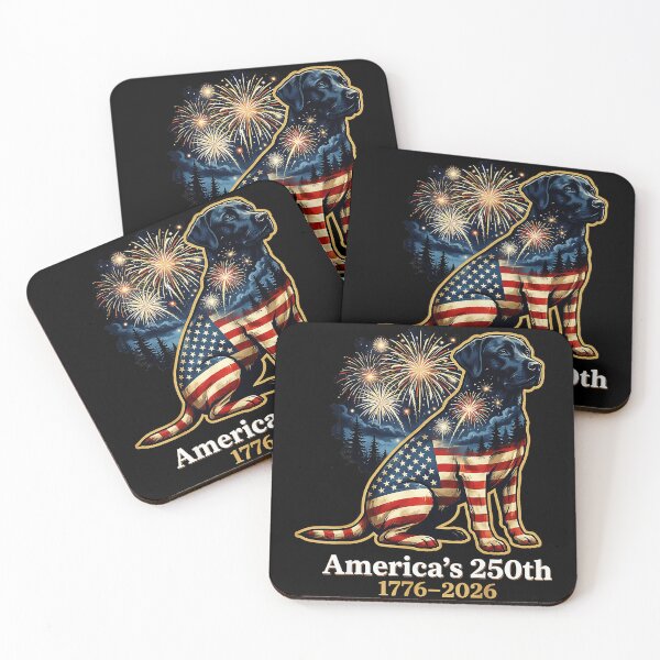 Item preview, America's 250th 1776-2026 American Patriotic Labrador Dog Owner designed and sold by QuentinHarrow.