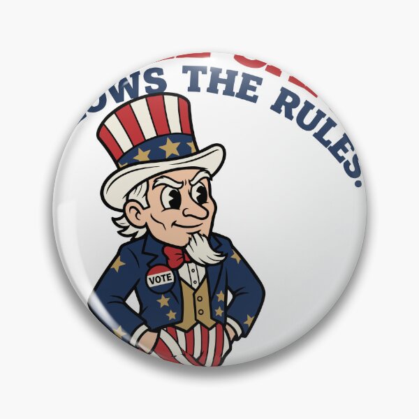 Item preview, Hands in Pockets Uncle Sam Follows Rules V1 designed and sold by 1RSN.