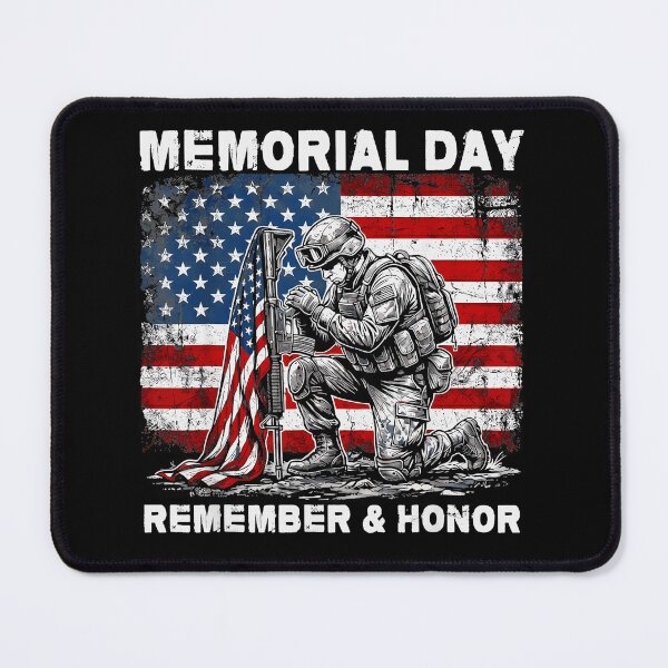 Item preview, Memorial Day Remember & Honor Patriotic American Veteran designed and sold by QuentinHarrow.