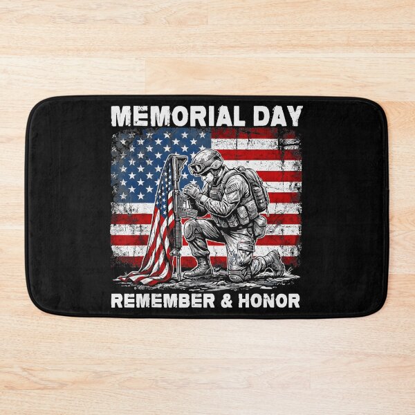 Item preview, Memorial Day Remember & Honor Patriotic American Veteran designed and sold by QuentinHarrow.