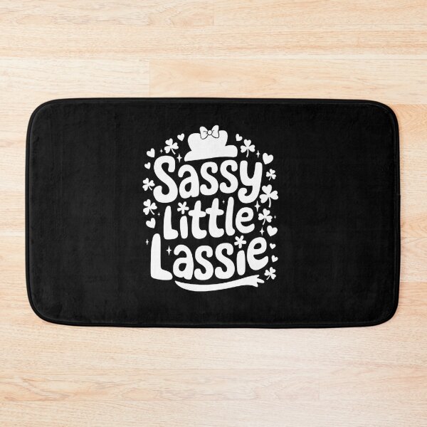 Item preview, Sassy Little Lassie Funny Irish Girl St Patricks Day  designed and sold by Scorpion Creative.