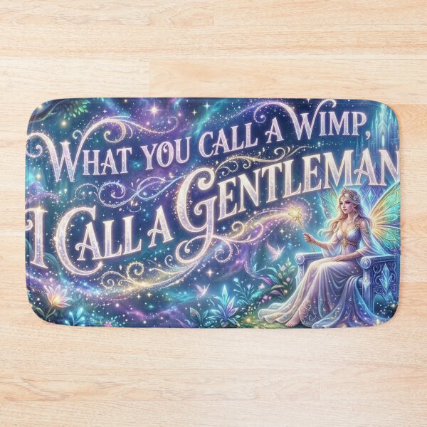 Item preview, Uplifting, Unique Quotes: Wimp and Gentleman designed and sold by Uniqueartai.