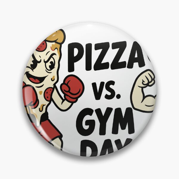 Item preview, Pizza vs. Gym Day — Fighter Edition designed and sold by 1RSN.