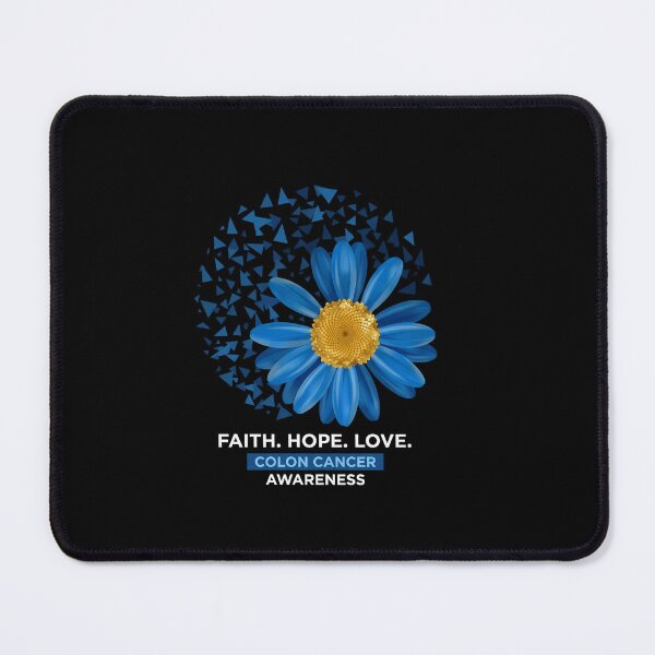 Item preview, Faith Hope Love Colon Cancer Awareness designed and sold by sailorjessiArt.