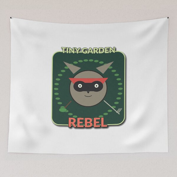 Item preview, Tiny Garden Rebel designed and sold by Cozy Oddities Studio.