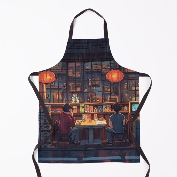Item preview, Rainy Tokyo Pixel Café – Cosy Retro Gaming Night designed and sold by ThePixelArchive.