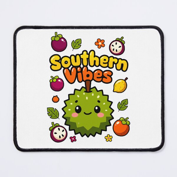 Item preview, Southern Vibes Kawaii Durian Fruit Cute Summer Cartoon designed and sold by ARIN2550.