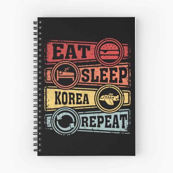 Item preview, Eat Sleep Korea Repeat designed and sold by GabbyKash.