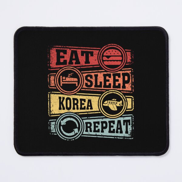 Item preview, Eat Sleep Korea Repeat designed and sold by GabbyKash.