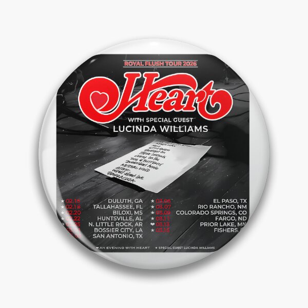 Item preview, Heart Band Tour 2026 designed and sold by TTR3.