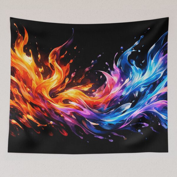 Item preview, River of flames in the dark designed and sold by Sigtrix.