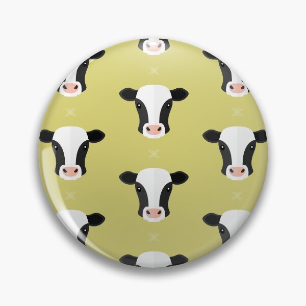 Item preview, Cow heads on green designed and sold by reneesillus.