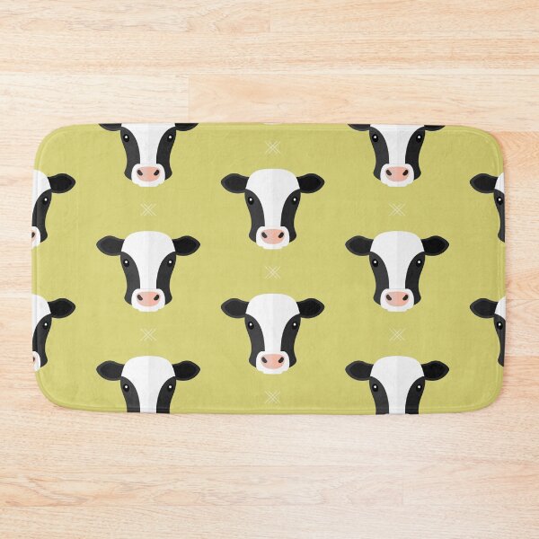 Item preview, Cow heads on green designed and sold by reneesillus.