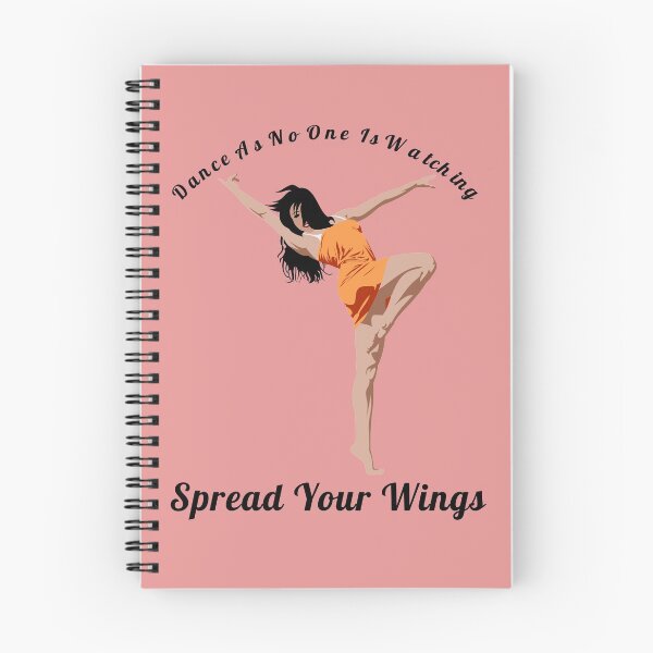 Item preview, Dance As If No One Is Watching Spread Your Wings Latin Dance Lovers Gift designed and sold by Klimentina.