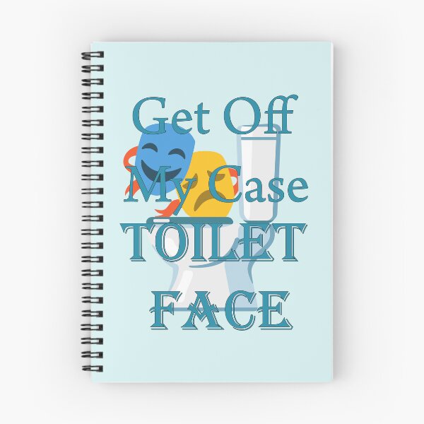 Item preview, "Get Off My Case Toilet Face" designed and sold by AGMomsArt.