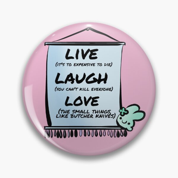 Item preview, Live Laugh Love (Rage Edition)... - Claninchen bunny designed and sold by Claninchen.