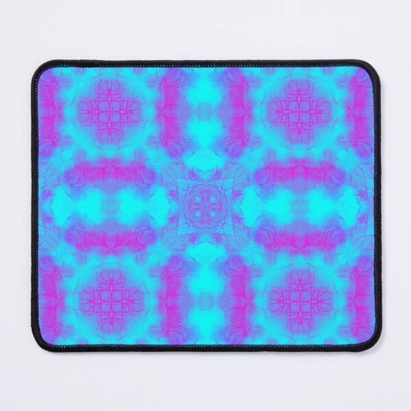 Item preview, Blue and pink abstract geometric pattern designed and sold by SweetLilith.