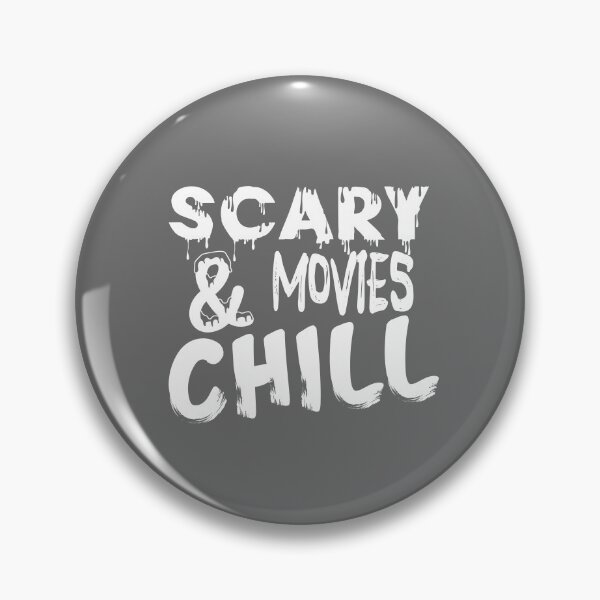 Item preview, Scary Movies & Chill, White designed and sold by QukiDesign.